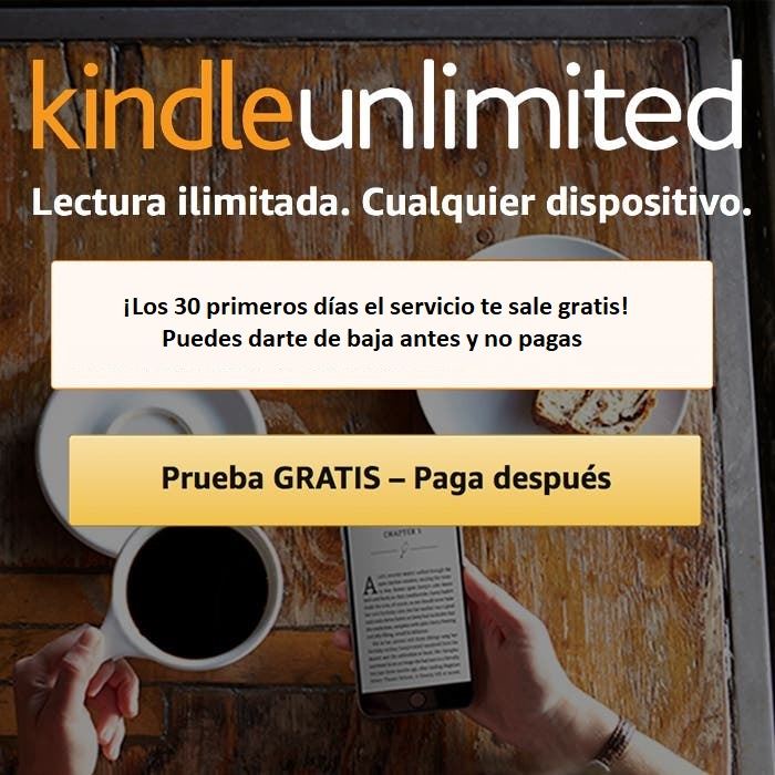 Suscríbite ahora a Kindle Unlimited