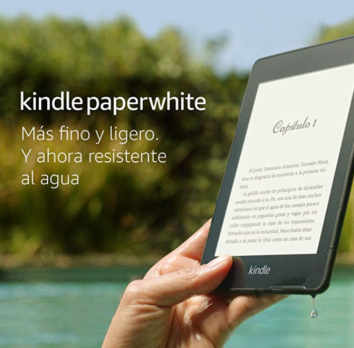 Kindle paperwhite, el lector de libros electrónicos más versátil