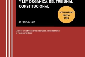 ¡Atención! Para lectores exigentes: Constitución Española y Ley Orgánica del Tribunal Constitucional (23.ª edición 2025) (Texto legal basico) de S.L. Editorial Colex. Disponible en tuslibrosvip desde 6.18 € #LibrosRecomendados #LecturaFeliz #AmantesDeLosLibros