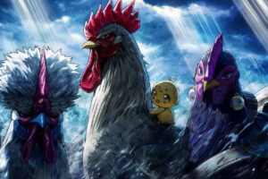 Olvídate de 'One-Punch Man'. Este anime es uno de los más vistos de Japón y tiene un gallo luchando contra demonios a espolonazo limpio
