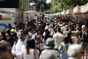 La Feria del Libro de Madrid empeora los datos provisionales de 2025 por "la visita del Papa León XIV"
